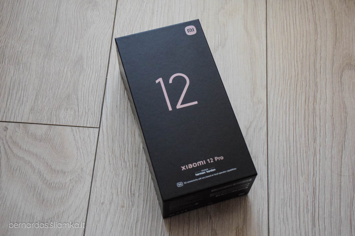 „Xiaomi 12“ dėžutė